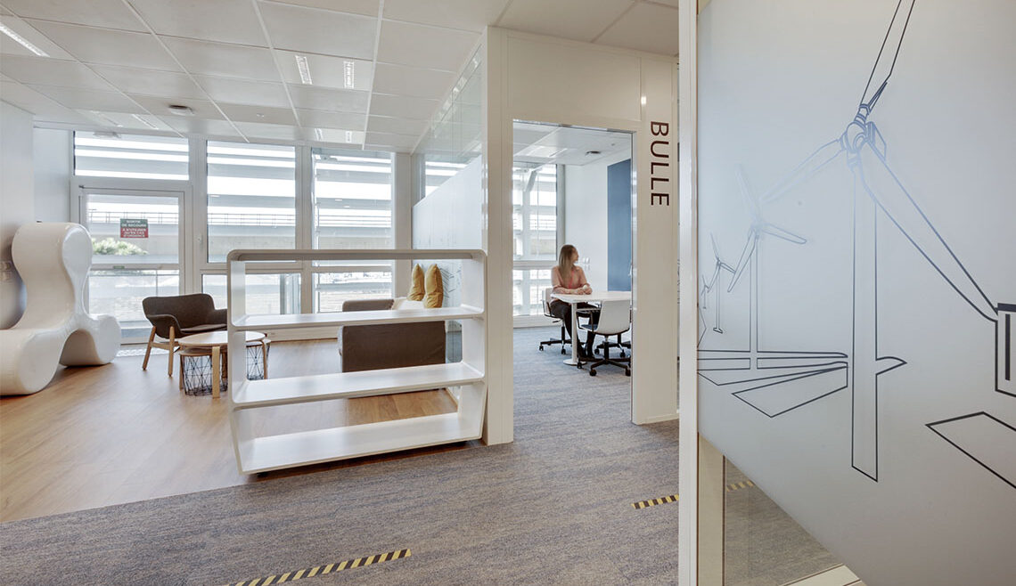 Aménagement Bureau Professionnel - EDF
