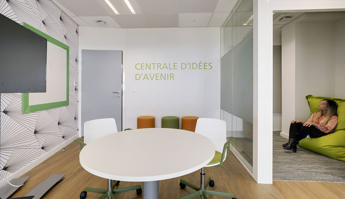 Aménagement Bureau Professionnel - EDF