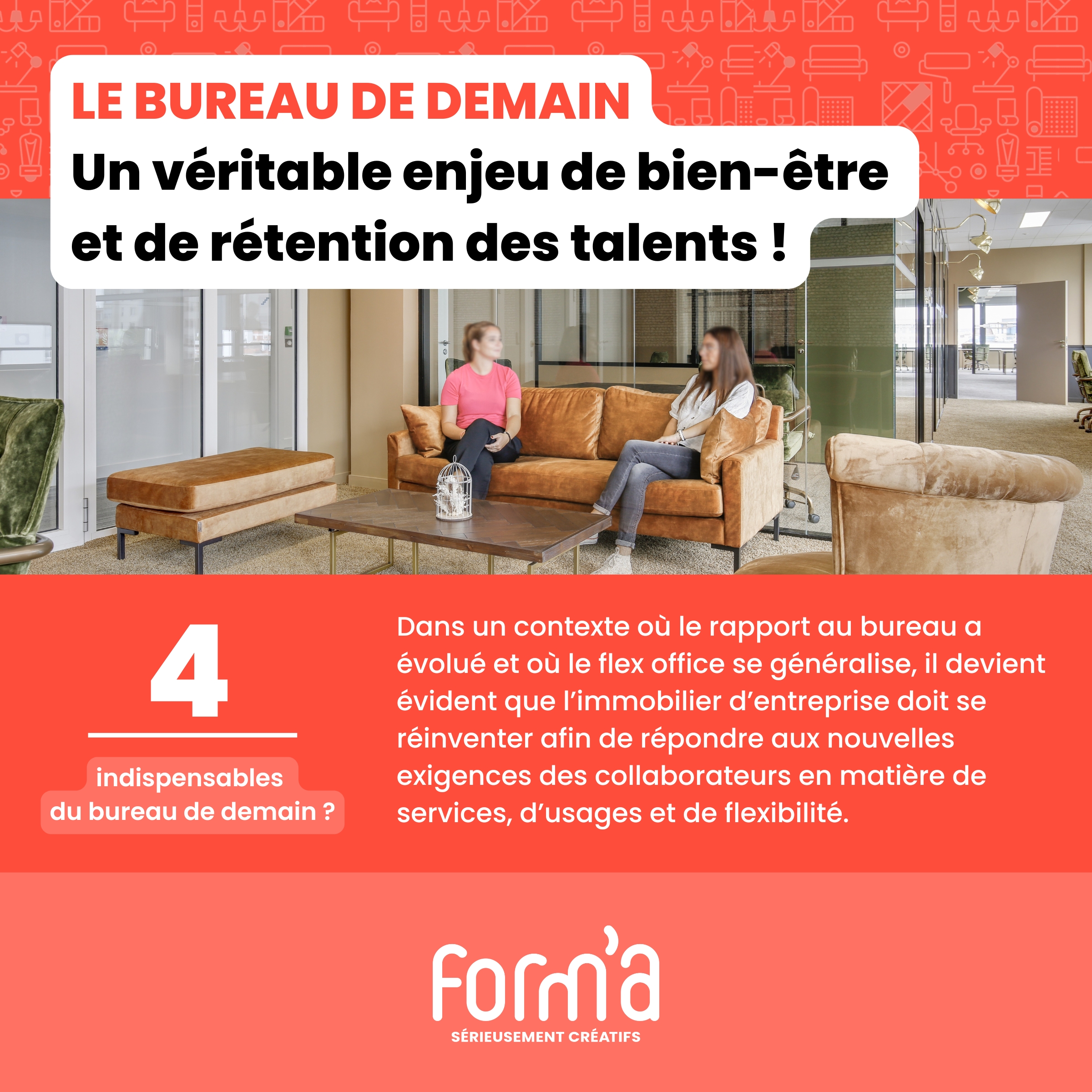 Le bureau de demain, un véritable enjeu de bien-être et de rétention des talents