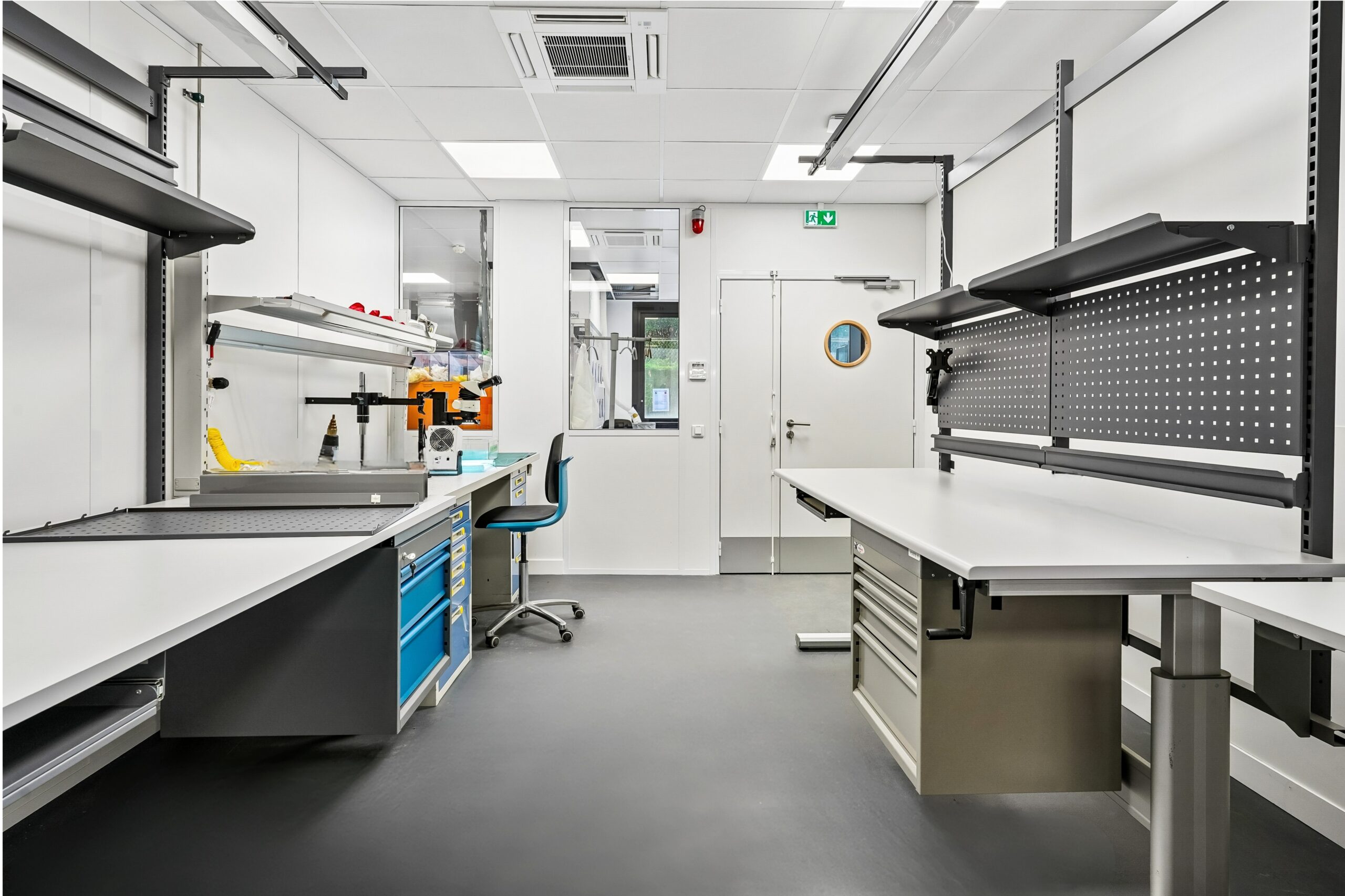 conception et aménagement de bureaux professionnels - projet Sodern