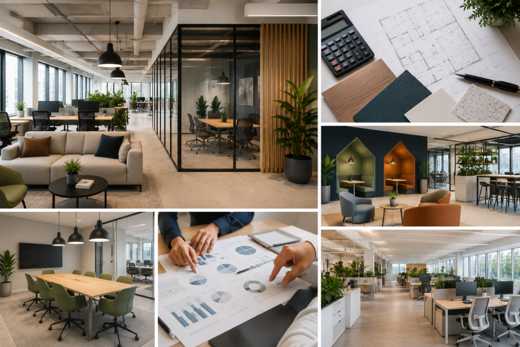 conception et aménagement de bureaux professionnels