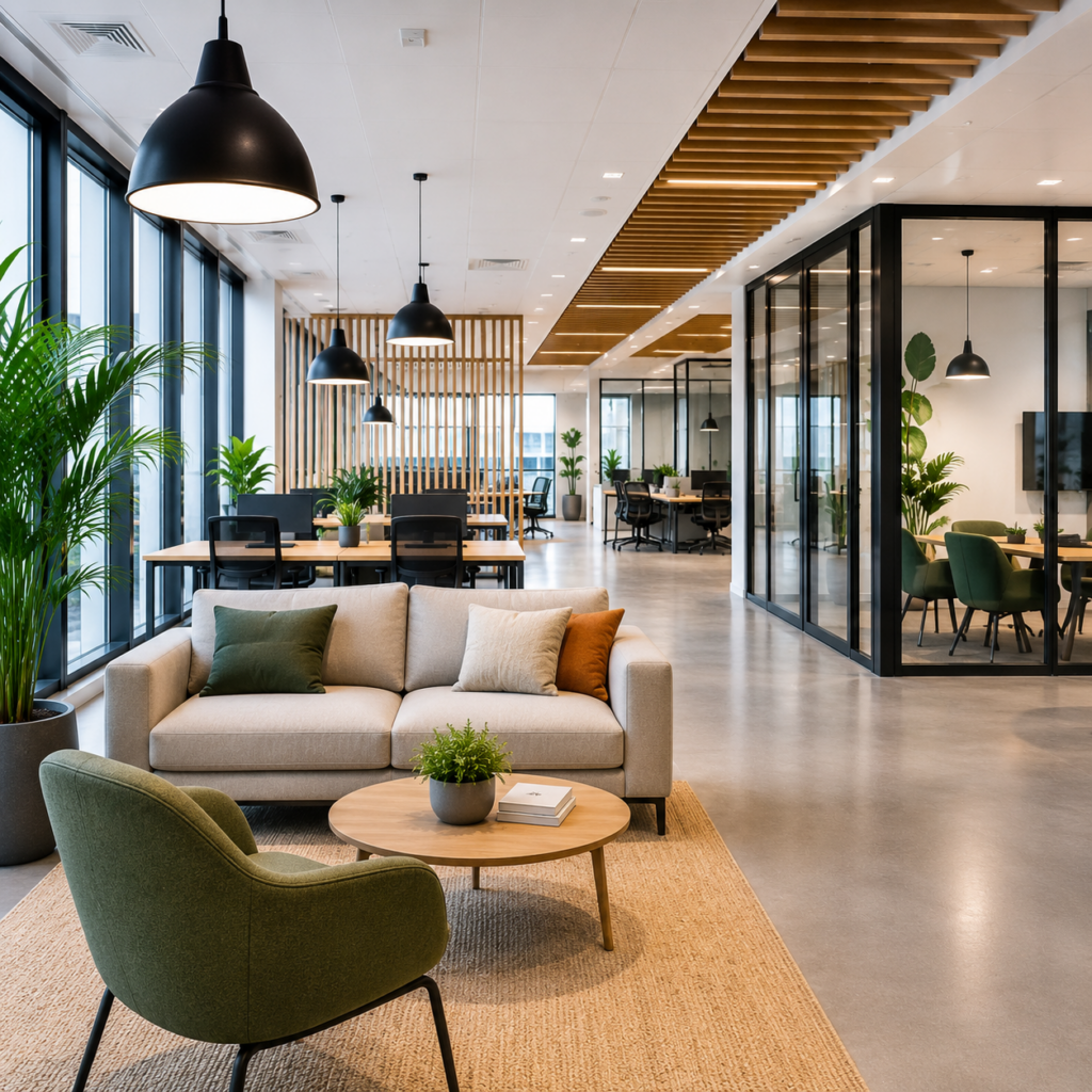 conception et aménagement de bureaux professionnels