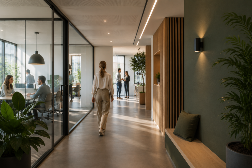 conception et aménagement de bureaux professionnels