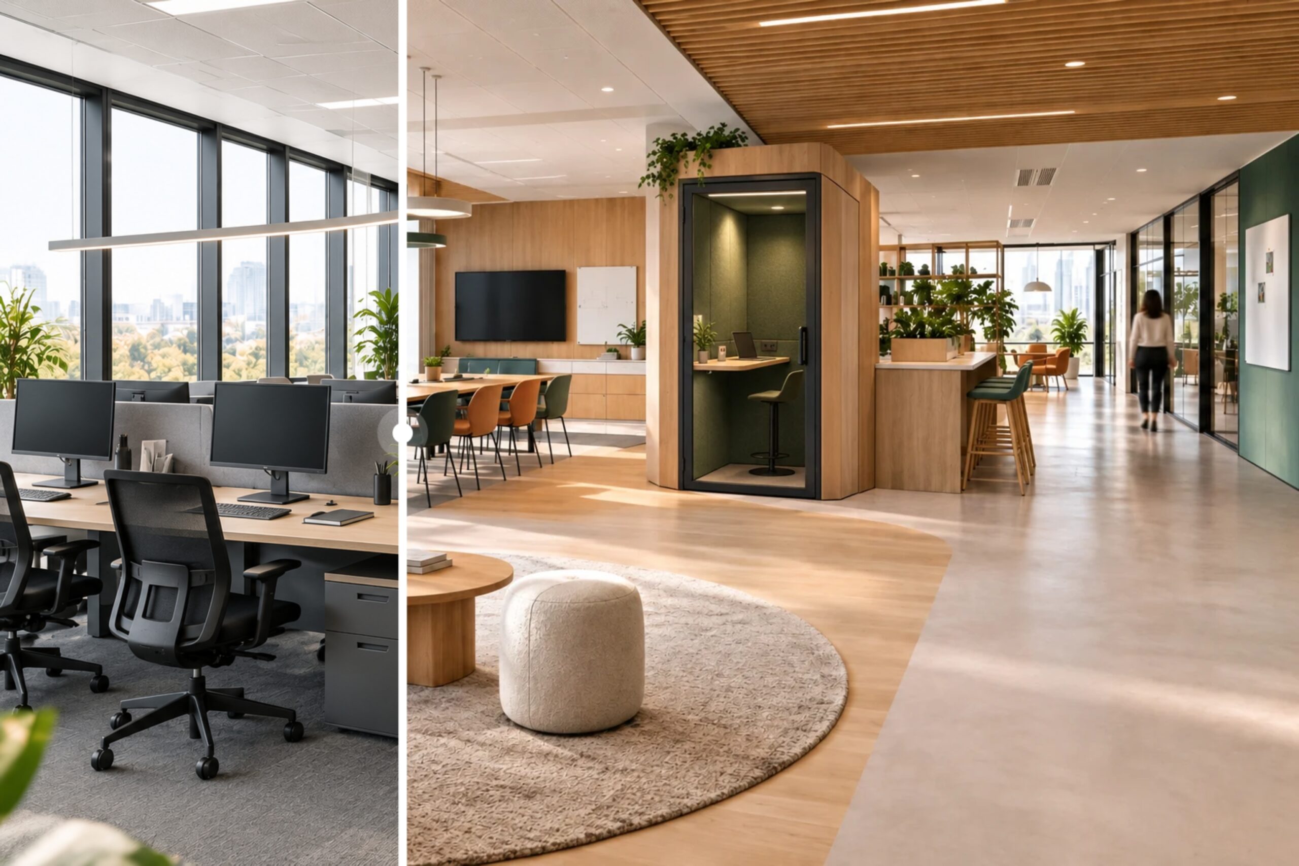 conception et aménagement de bureaux professionnels